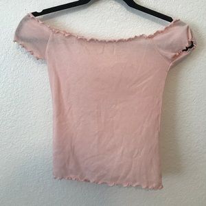 hollister Off The Shoulder top!